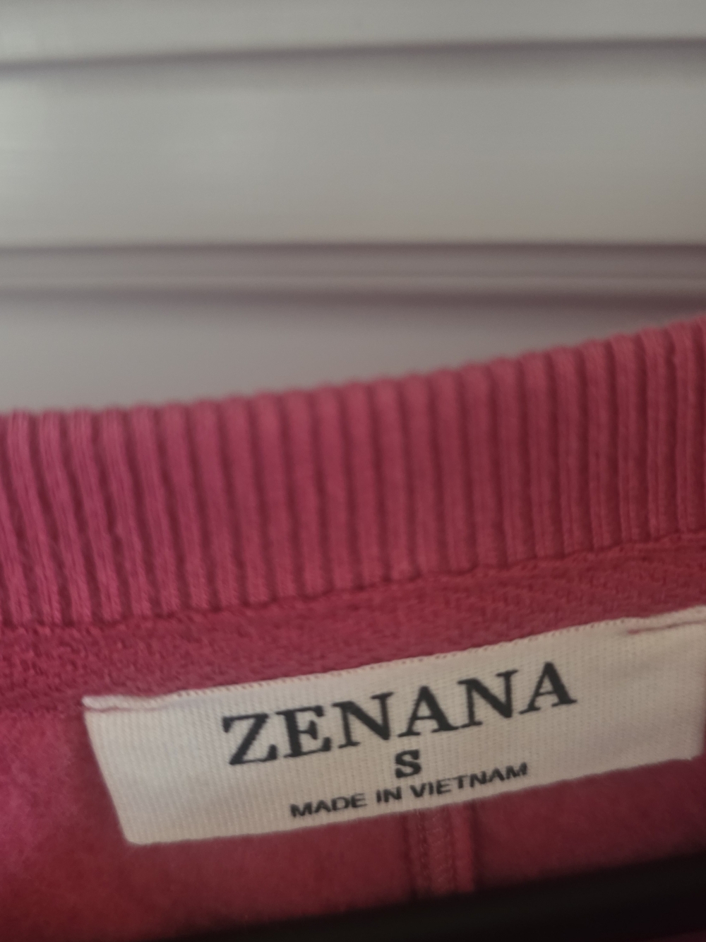 Zenana Outfitters Muted Pink Sweatshirt and Jogger Set - Picture 4 of 4